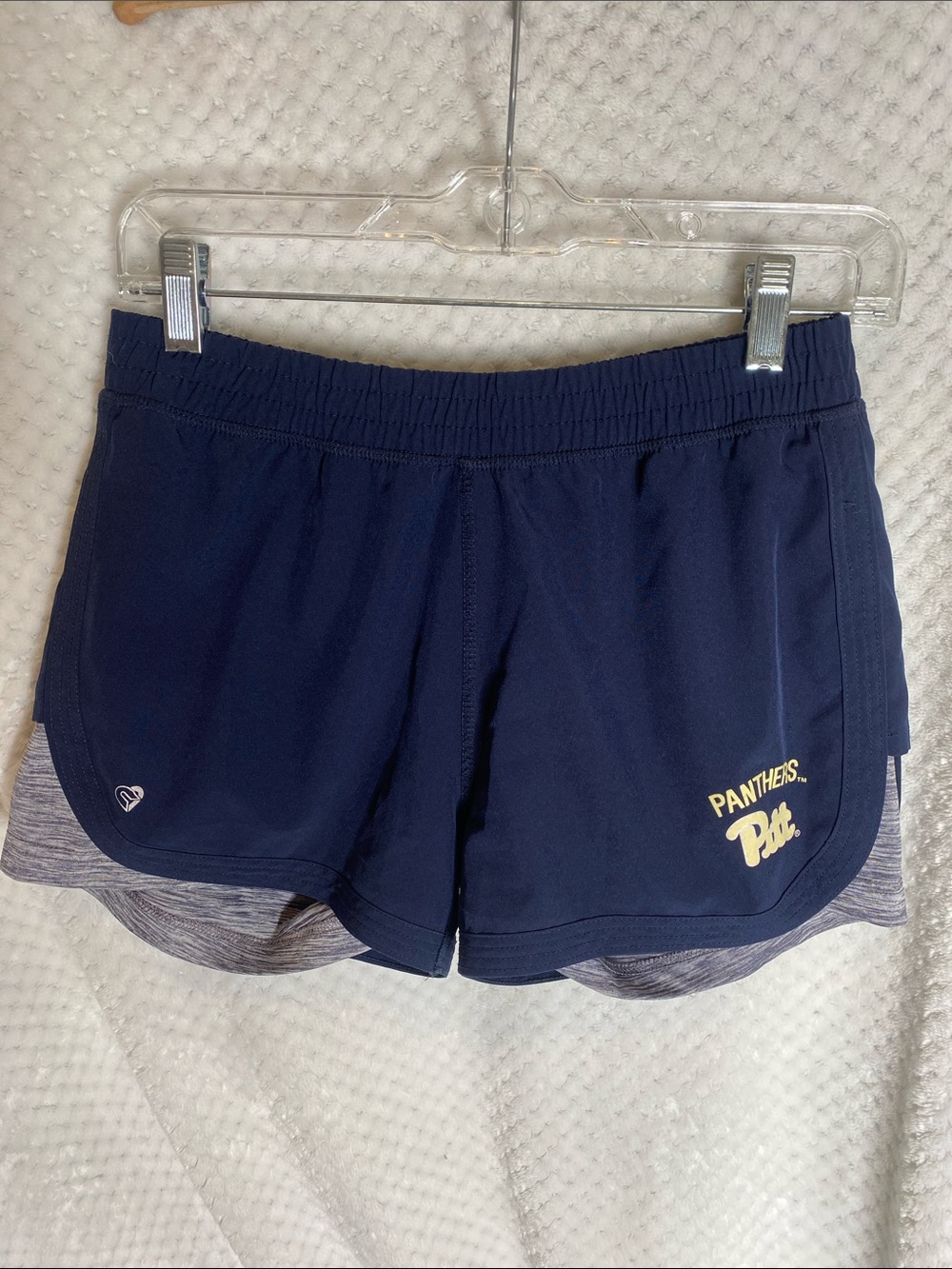 Colosseum Pitt Panthers Navy Athletic Women's Shorts
